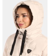 Dámský zimní kabát BELIZE-W KILPI Béžová