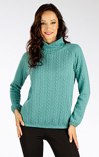 Dámská mikina se stojáčkem 7F104 LITEX