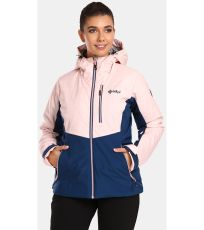 Dámská lyžařská bunda - větší velikosti FLIP-W KILPI Světle růžová