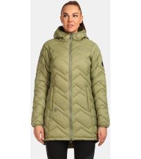 Dámský zimní kabát - větší velikosti LEILA-W KILPI Zelená