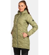 Dámský zimní kabát - větší velikosti LEILA-W KILPI Zelená