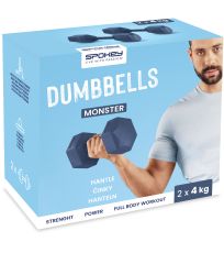 Sada šestihranných činek 4 kg (2ks) MONSTER Spokey 