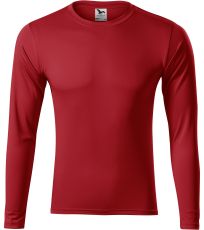 Uni sportovní triko s dlouhým rukávem Pride Malfini červená