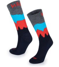 Unisex ponožky z merino vlny NORS-U KILPI Tmavě modrá