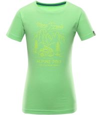 Dětské triko FRAMO ALPINE PRO Neon zelená
