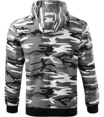 Pánská mikina Camo Zipper Malfini camouflage gray