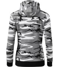 Dámská mikina Camo Zipper Malfini camouflage gray