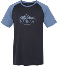 Pánské tričko TAREGAN HANNAH asphalt/blue shadow