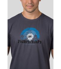 Pánské triko z organické bavlny SKATCH HANNAH magnet (blue)