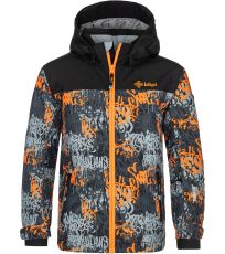 Chlapecká lyžařská bunda ATENI-JB KILPI Oranžová