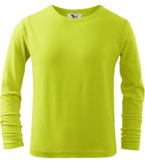 Dětské triko Long Sleeve 160 Malfini limetková