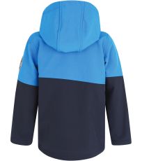 Dětská softshellová bunda LONDON LOAP šedá