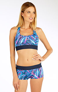 Dámské plavkové kalhotky bokové s nohavičkou 6G108 LITEX