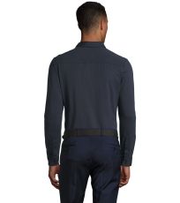Pánská mercerovaná košile Balthazar Men´s Mercerised Shirt Balthazar NEOBLU Night