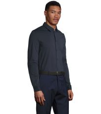 Pánská mercerovaná košile Balthazar Men´s Mercerised Shirt Balthazar NEOBLU Night