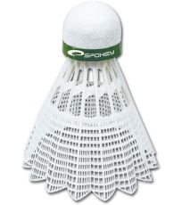 Badmintonové nylonové míčky 6ks Shoot green Spokey
