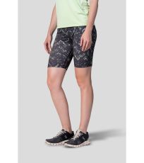 Krátké dámské legíny JESSICA HANNAH Anthracite (green)