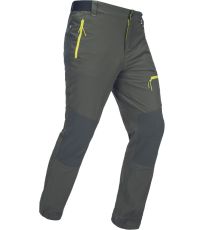 Pánské prodloužené strečové kalhoty L-SURE ELIAS Cerva olivová