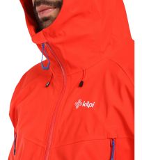 Pánská hardshellová bunda TRINITY-M KILPI Červená