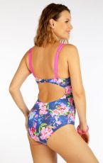 Jednodílné plavky s hlubokými košíčky 6F248 LITEX 