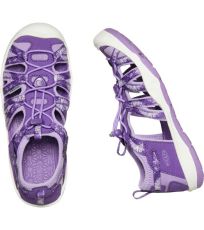 Dětské sandále MOXIE SANDAL YOUTH KEEN multi/english lavender