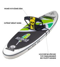 Sedačka pro paddleboard MIDI PIRÁT YATE černá                       