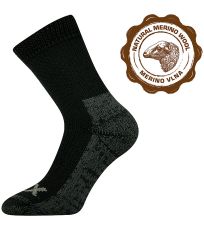 Unisex silné froté ponožky Alpin Voxx černá