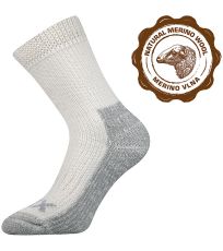 Unisex silné froté ponožky Alpin Voxx smetanová