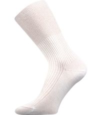 Unisex ponožky - 1 pár Zdravan Lonka bílá