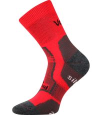 Unisex funkční ponožky Granit Voxx červená