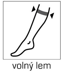Silonové ponožky - 6 x 5 párů NYLON 20 DEN Lady B golden
