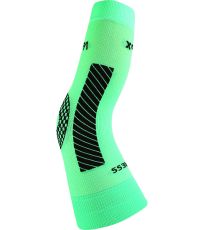 Unisex kompresní návlek na koleno - 1 ks Protect Voxx neon zelená