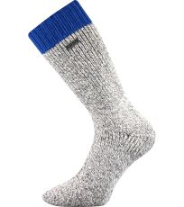 modrá UPOZORNĚNÍ - na ponožkách ze starších zásob může být uvedené jiné složení!!!!