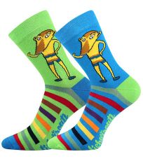 Ramses 
	Párováno Lichožrouty! Když chceš mít stejný pár - kup si 2 sady:-)
	UPOZORNĚNÍ - nově budou ponožky již pouze vzorované / bez obrázku Ramsese
	 
