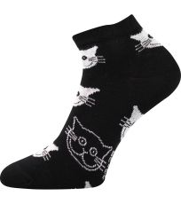 Dámské vzorované ponožky 1-3 páry Piki 52 Boma bílá