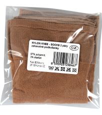 Silonové podkolenky - 2 páry NYLON 20DEN Lady B beige
