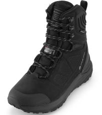Pánská zimní kožená obuv NIRE ALPINE PRO černá