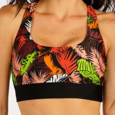 Plavkový sportovní top bez výztuže 6F320 LITEX