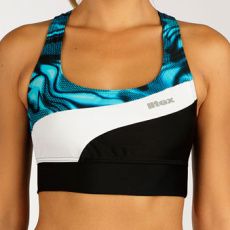 Plavkový sportovní top bez výztuže 6F352 LITEX