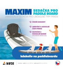 Sedačka pro paddleboard Maxim YATE černá                       