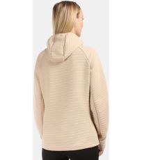 Dámská funkční mikina TANALI-W KILPI Béžová