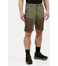 Pánské outdoorové odepínací kalhoty HOSIO-M KILPI Khaki