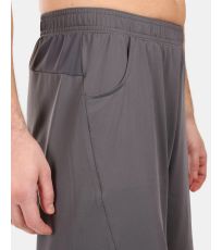 Pánské fitness šortky NANTES-M KILPI Tmavě šedá