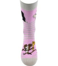 Unisex vzorované ponožky - 3 páry KR 111 Boma Krtek