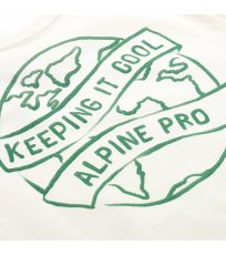 Pánské triko TERMES 2 ALPINE PRO krémová