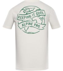 Pánské triko TERMES 2 ALPINE PRO krémová