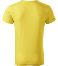 Pánské triko FUSION Malfini žlutý melír