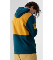 Pánská mikina HOZ21-BLM603 Outhorn denim