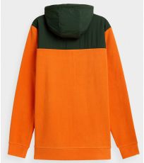 Pánská fleecová mikina HOZ21-PLM601 Outhorn orange