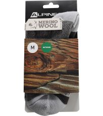 Unisex ponožky GENTIN 2 ALPINE PRO olivine
